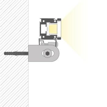 Preview: Widerstandsfähige Fixierclips ermöglichen eine präzise Positionierung von LED-Profilen